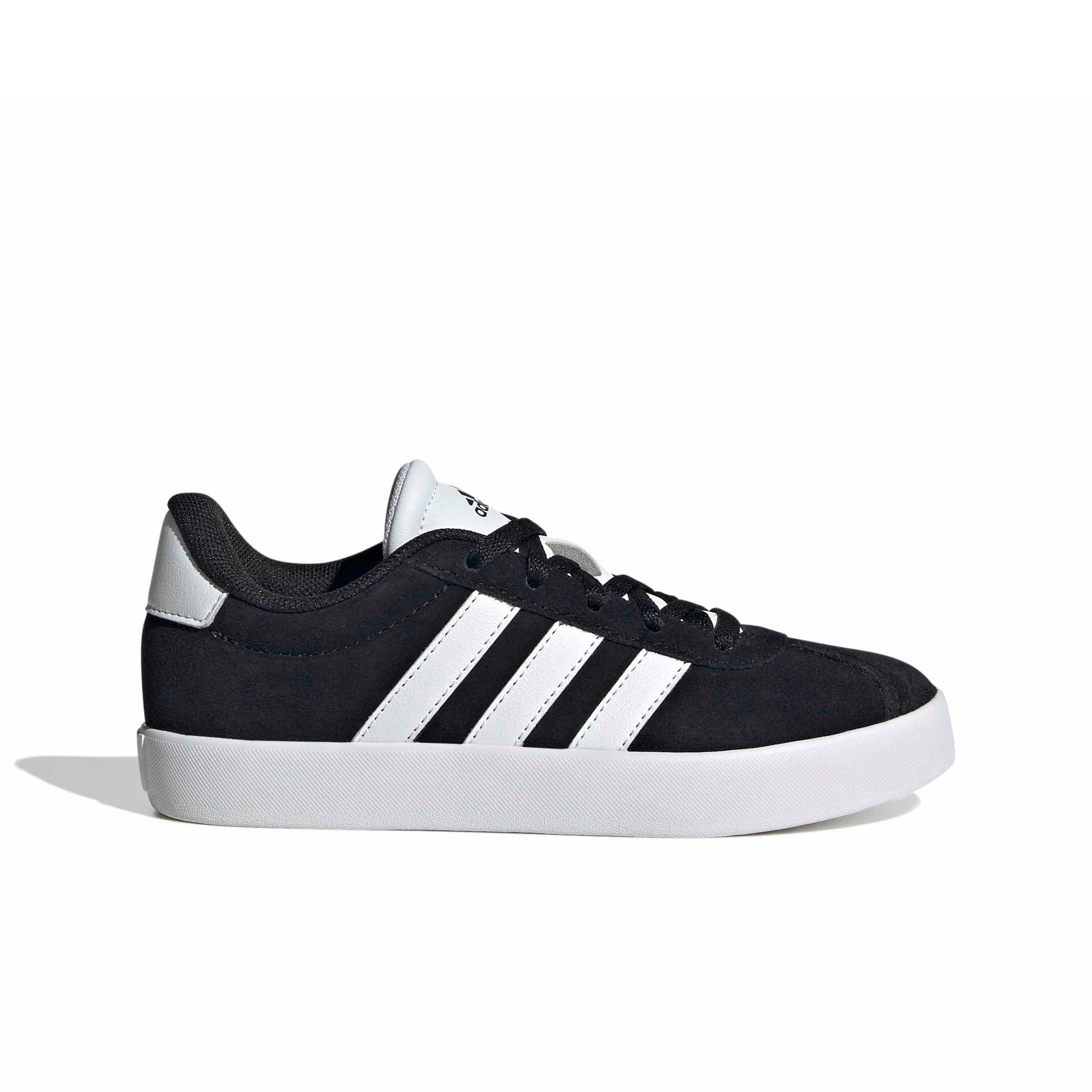 adidas VL Court 3.0 "Core Black/Ftwr White/Core Black" Grade School Boys' Shoe - BLACK/WHITE/BLACK
